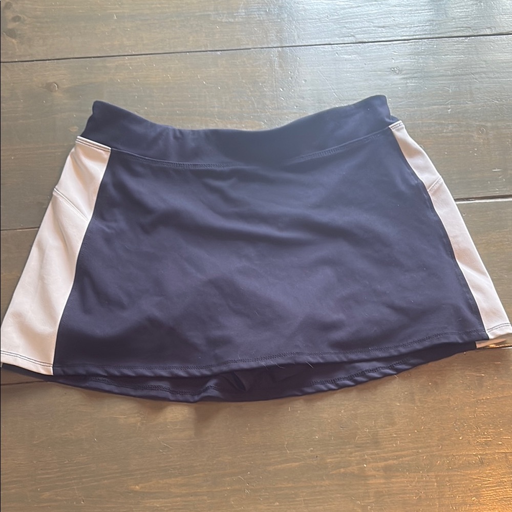 y2k inspired Garage Navy and White Athletic Skirt
